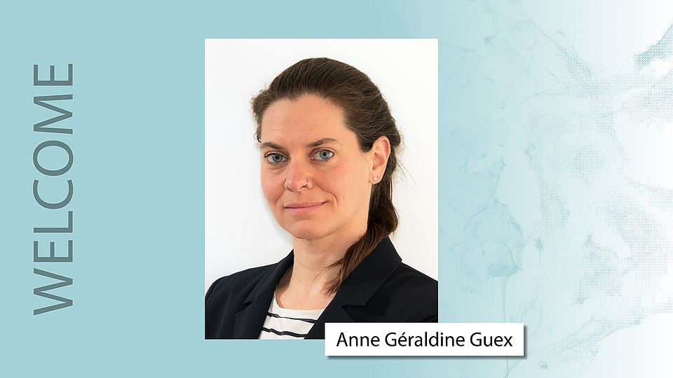 Welcome to the Team - Anne Géraldine Guex