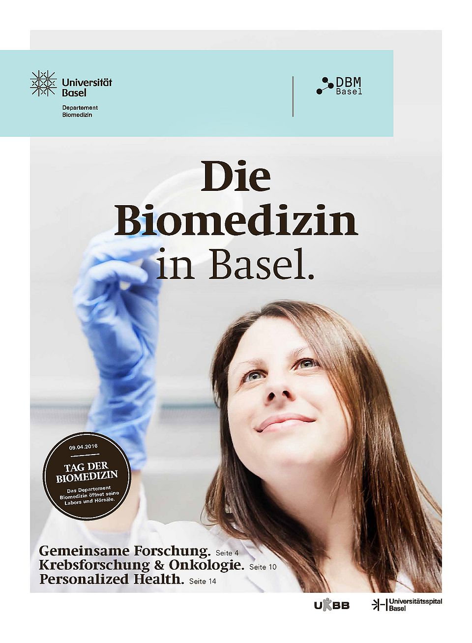 Flyer Biomedizin Basel