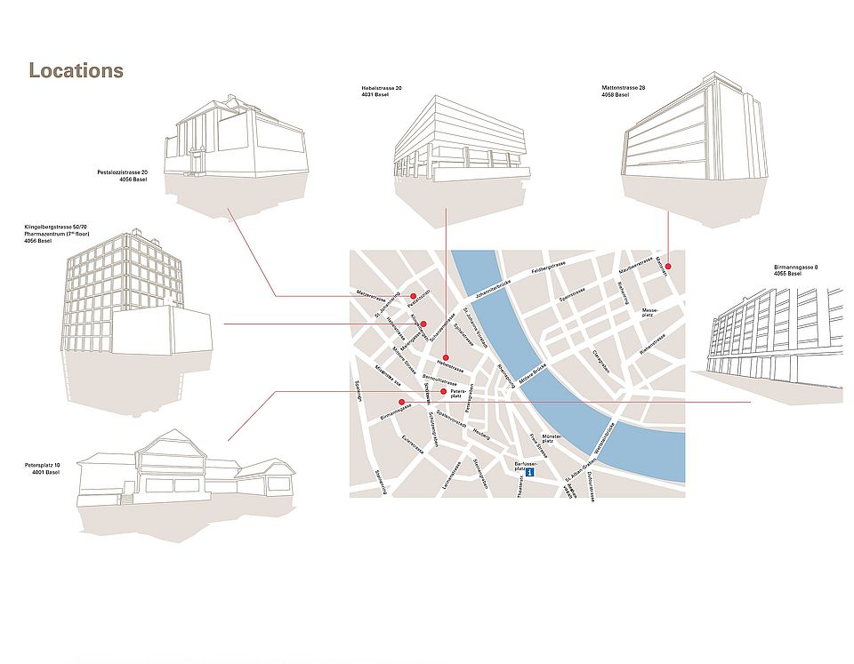 6 Locations Overview