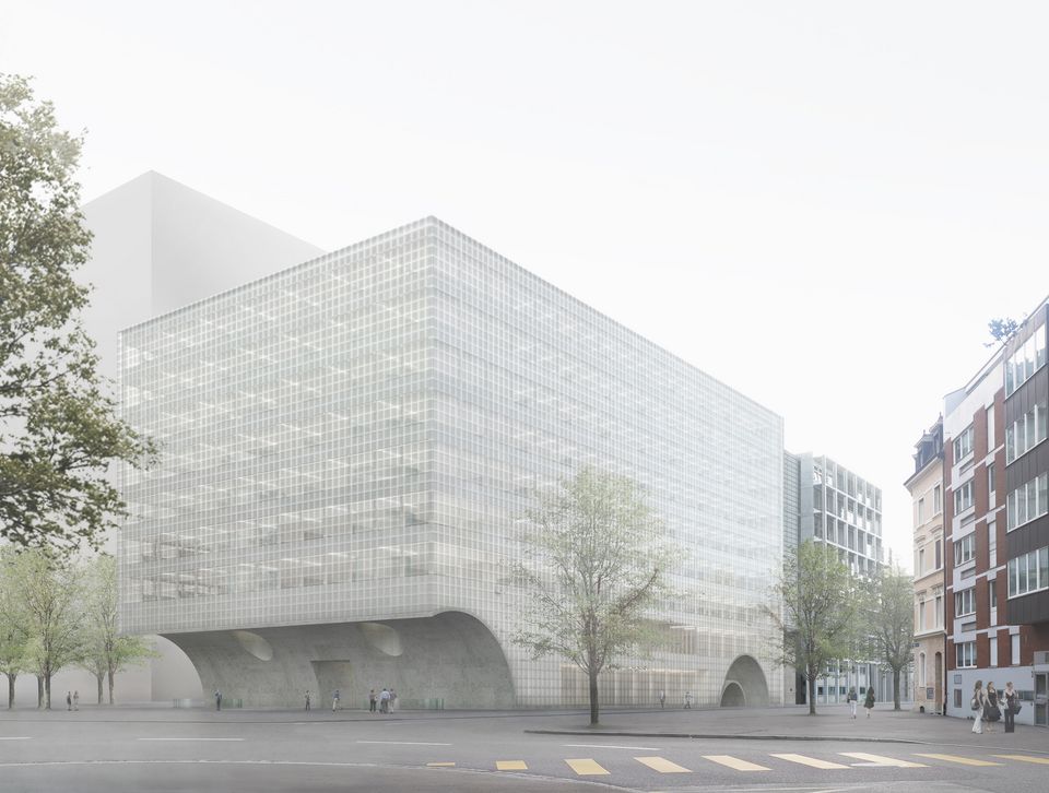 Visualization of new DBM building