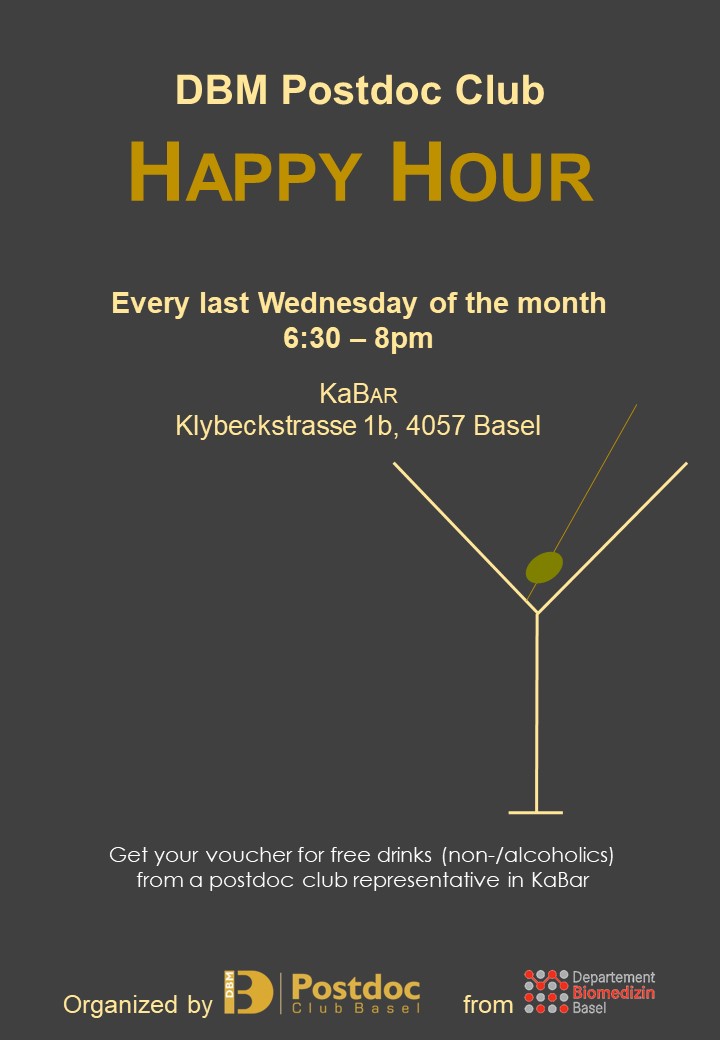 Happy Hour flyer